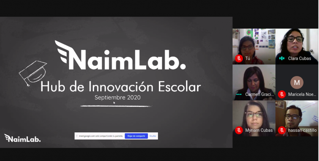 NaimLab inaugura el Hub de Innovación Escolar en el Club de Ciencias de la I. E. Nuestra Señora del Rosario